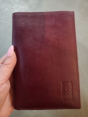 Yves Saint Laurent Deep Wine Wallet